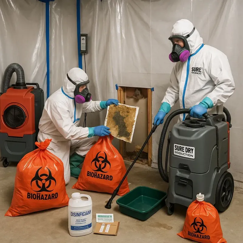 Contaminated Water Handling Protocols process in Villa Hills, KY